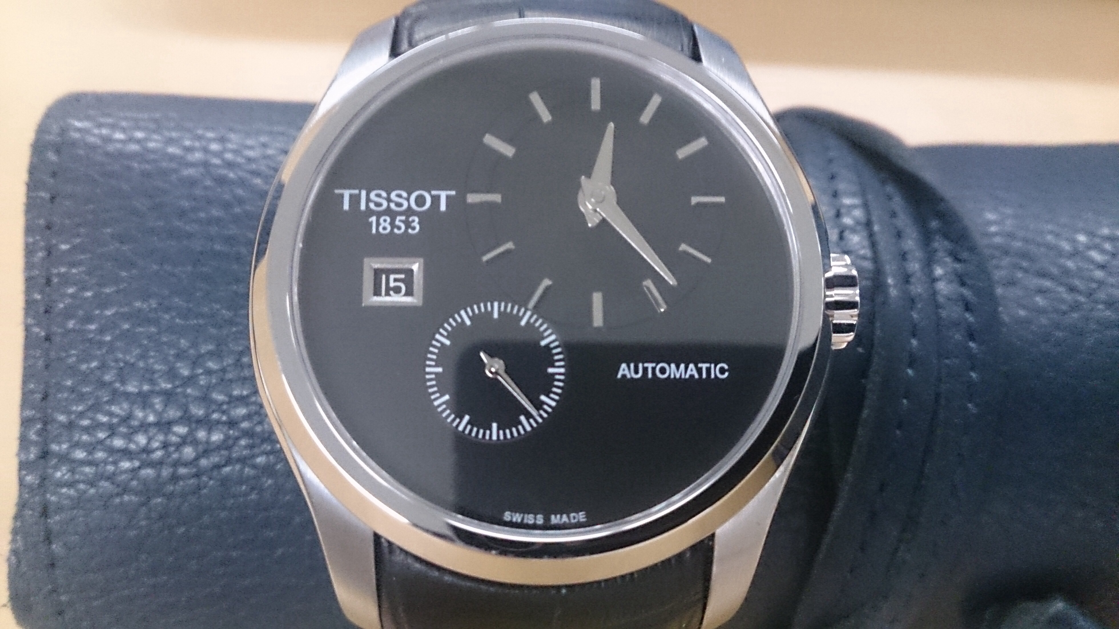 腕時計：TISSOT COUTURIER SMALL SECOND その1: 腕時計、革靴、万年筆愛好倶楽部